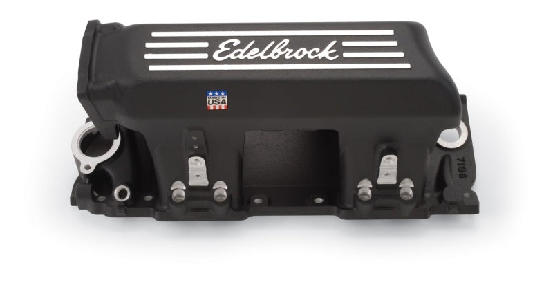 Edelbrock 71363 Manifold EFI Pro-Flo XT Big Block Chevrolet Rectangular Port Heads Black Powder
