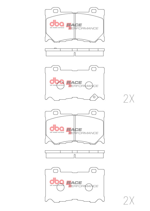 DBA 2023+ Nissan Z (Z34) RP Performance Front Brake Pads - #DB2400RP
