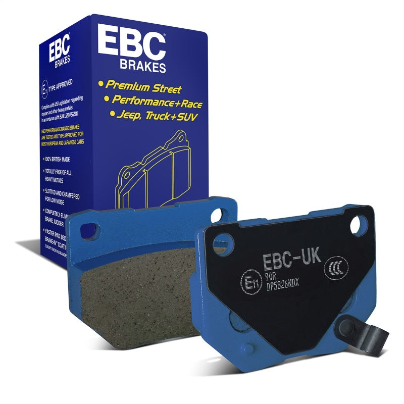 EBC 89-95 Nissan Skyline (R32) 2.6 Twin Turbo GT-R Bluestuff Rear Brake Pads DP5826NDX
