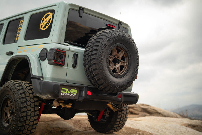 DV8 Offroad 18-25 Jeep Wrangler JL Spare Tire Carrier - #TCJL-15