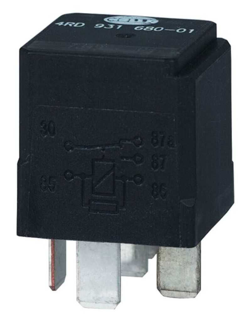 HELLA 931680011 Relay 12V 20/40A SPDT with Resistor Sealed