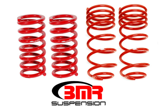 BMR 1982-1982 3rd Gen F-Body Lowering Spring Kit (Set Of 4) - Red