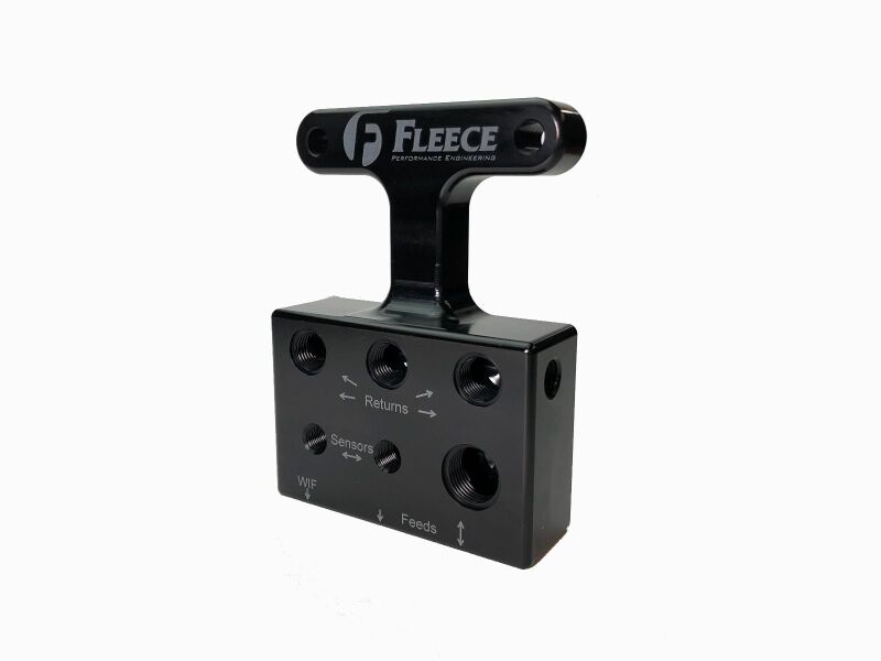 Fleece Performance FPE-FFD-RF-3G for 03-07 Dodge 5.9L / 07.5-09 6.7L Cummins 3rd Gen Fuel Distribution Block