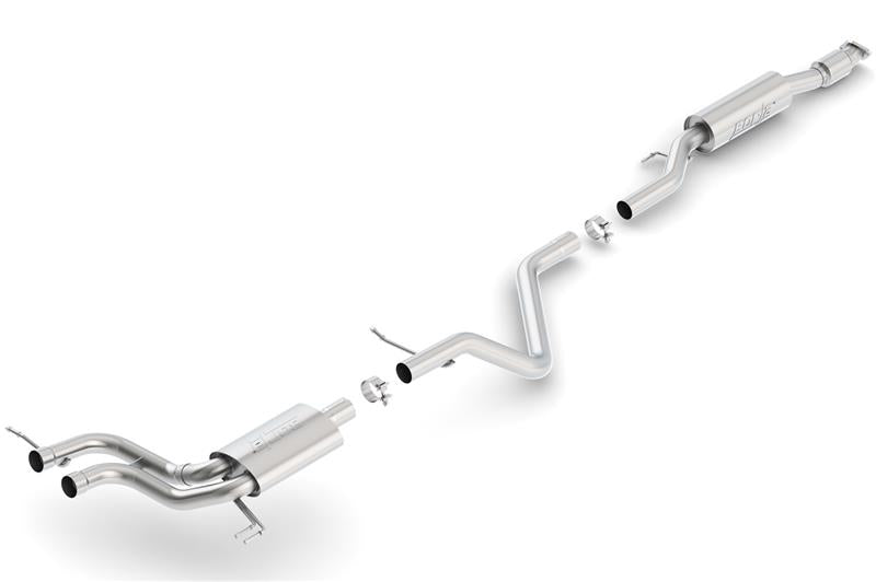 Borla 140506 13-15 Hyundai Veloster Turbo 1.6L AT/MT FWD 2dr Dual Center Rear Exit Cat-Back Exhaust - #140506