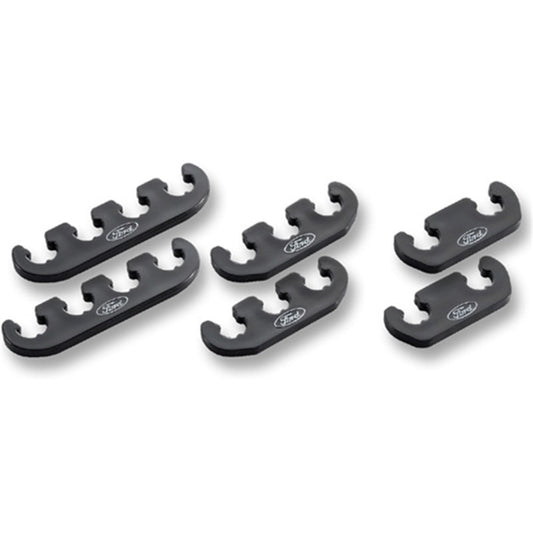 Ford Racing Wire Dividers 4 to 3 to 2 - Black with White Ford Logo