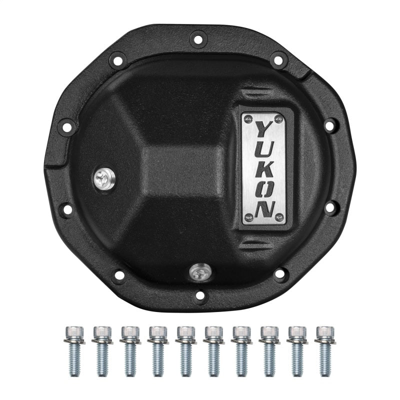Yukon Gear & Axle YHCC-GM8.5-S Hardcore Diff Cover for 8.5inch GM Rear with 5/16inch Cover Bolts