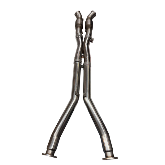 Kooks 21503201 for 97-04 Chevy Corvette 3in. x 2-1/2in. SS Catted X-Pipe