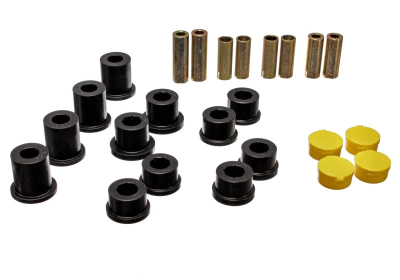 Energy Suspension for 90-97 Miata Black Front Control Arm Bushing Set 11.3105G