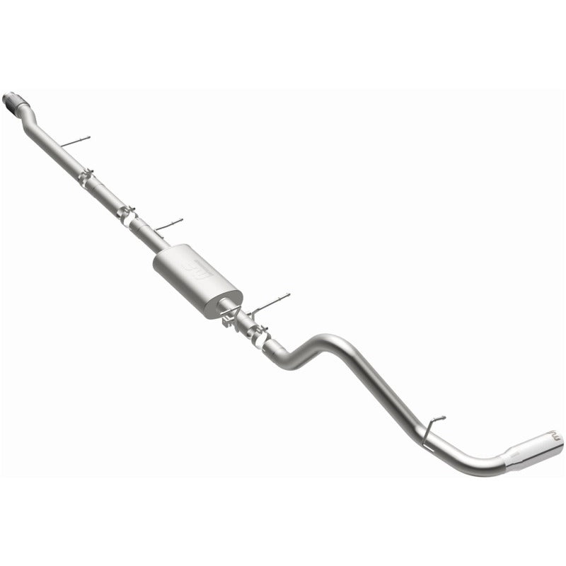 MagnaFlow 15267 14 Chevy Silverado V8 5.3L CC/EC Cab Single P/S Rear Exit Stainless Cat Back Perf Exhaust - #15267