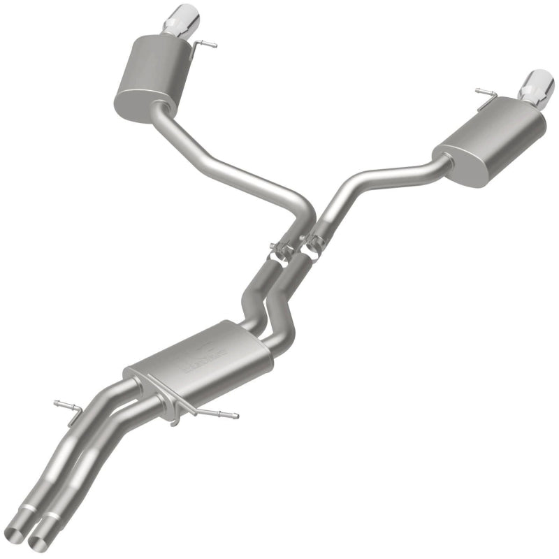 MagnaFlow 19159 Sys C/B 12-15 Audi A6 / A7 3.0L V6 SS 2.5in Dual Split Rear Ext 4in Tips - #19159