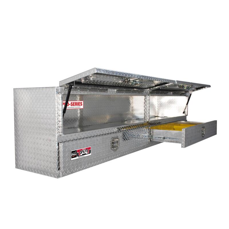 Westin 80-TB400-96D-BD Brute High Capacity 96in Stake Bed Contractor TopSider Aluminum