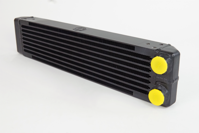CSF 8201 Universal Dual-Pass Oil Cooler - M22 x 1.5 Connections 22x4.75x2.16