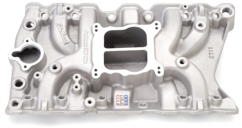 Edelbrock 2711 Performer Oldsmobile 350 Manifold (Non-Egr)