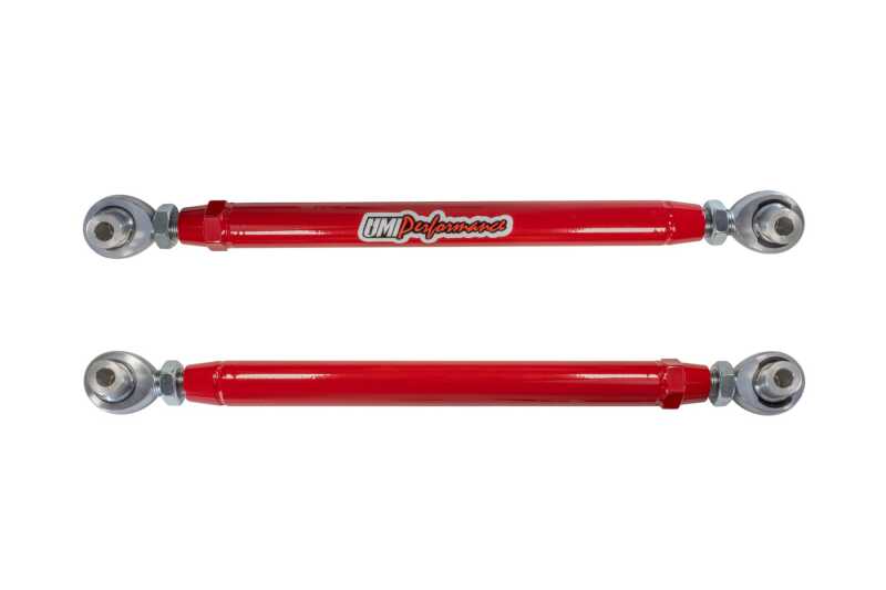 UMI Performance 2545-R Alignment Toe Arm Red for 2016-2024 Chevrolet Camaro