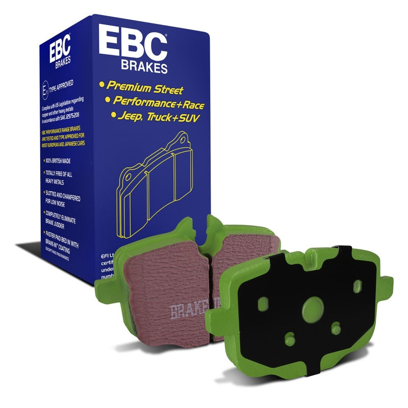 EBC 10+ BMW 535i 3.0 Turbo (F10) Greenstuff Rear Brake Pads DP22089