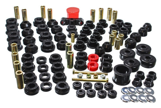 Energy Suspension for 1988-1991 Civic Black Hyper-Flex Master Bushing Set 16.18102G