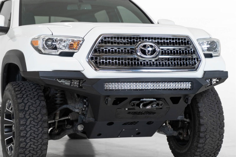 Addictive Desert Designs for 16-19 Toyota Tacoma Stealth Fighter Front Bumper with Winch Mount