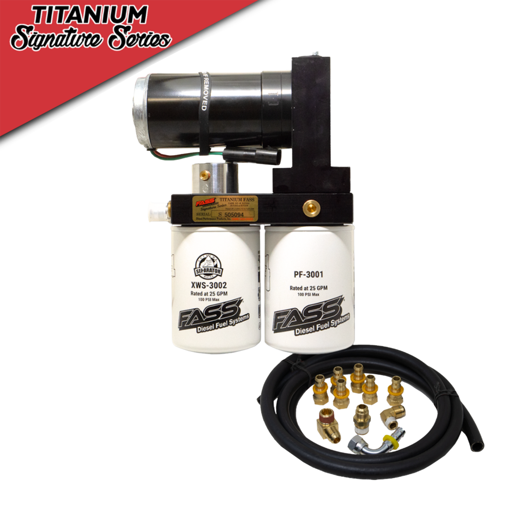 FASS Titanium Signature Series 140G Fuel System for Ford Excursion 2000–2005 Powerstroke 7.3L and 6.0L