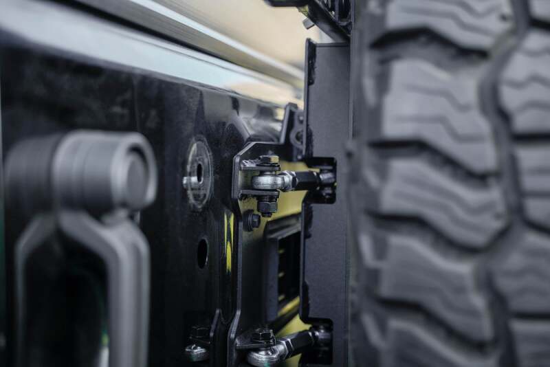 DV8 07-18 Jeep Wrangler (JK) Tire Carrier for MTO Bumper - #TCJK-13
