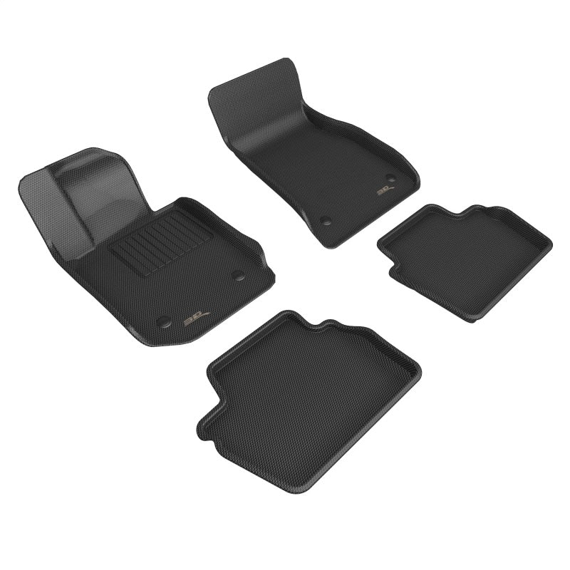 3D MAXpider Kagu Front & Rear Floor Mats for 2021-2022 BMW 430i/M4/M440i