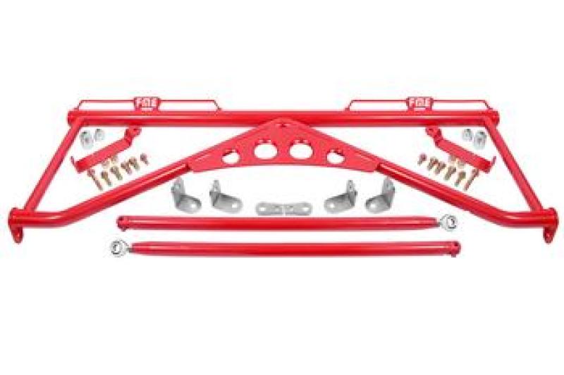 BMR 2015-2020 Ford Mustang Harness Bar - Red