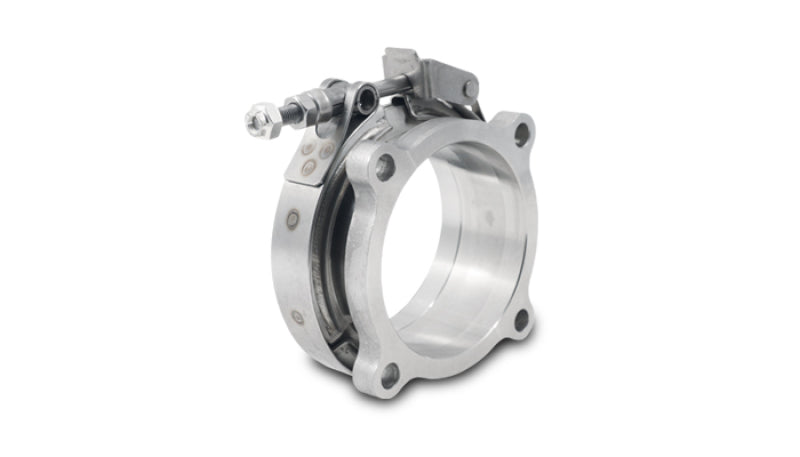 Vibrant GT Series Turbo Adapter 3in 4 Bolt to 3in V-Band Flange w/V-Band