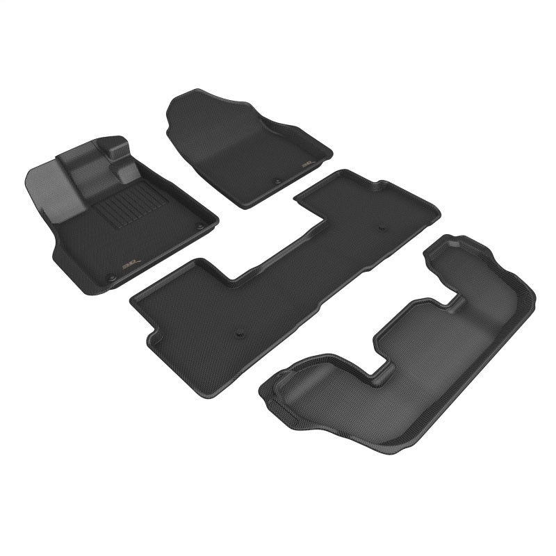 3D MAXpider Kagu Front & Rear Floor Mats for 2023-2024 Honda Pilot