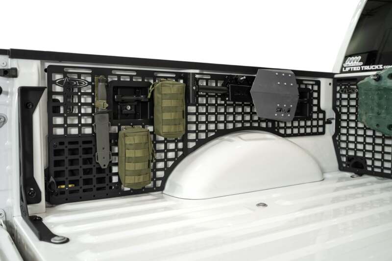 Addictive Desert Designs for 2021+ Ford F-150 Bed Side Molle Panels - Passenger Side Full Set