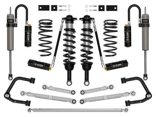 Icon 23-25 Toyota Sequaia 3-4.5in Stage 10 Suspension System w/ Billet CDXS