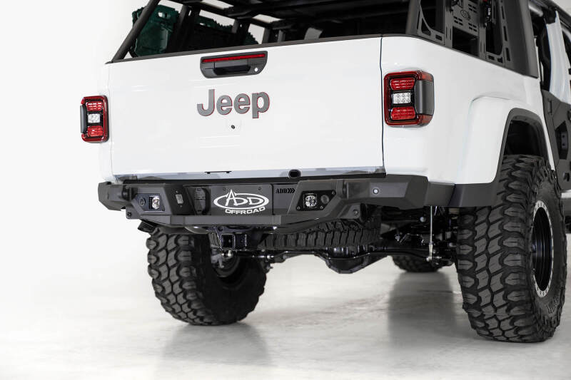 Addictive Desert Designs for 2020 Jeep Gladiator JT Stealth Fighter Rear Bumper