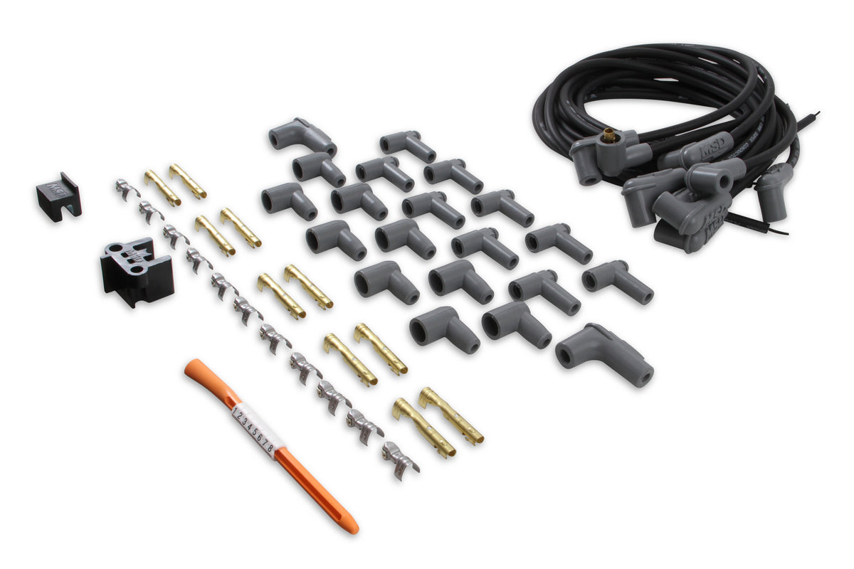 MSD 31233 Black Super Conductor Universal 8 cyl. 90°