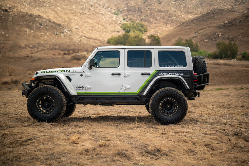 DV8 18-25 Jeep Wrangler JL Body Mounted Tire Carrier - #TCJL-14
