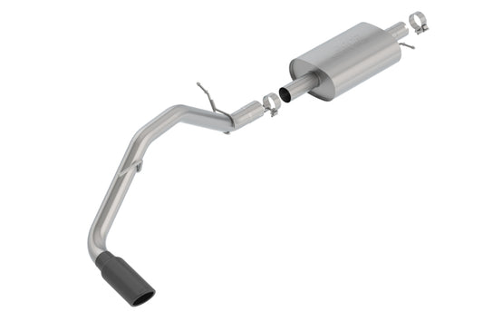 Borla 140788BC 2019 Ford Ranger XL/XLT/Lariat 2.3L 2/4WD WB S-Type Catback Exhaust w/ Blk Chrome Tip - #140788BC