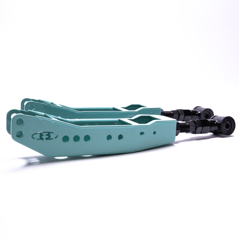 BLOX Racing Rear Lower Control Arms - Teal (2013+ Subaru BRZ/Toyota 86 / 2008-2023 Subaru WRX/STI) BXSS-50010-TL