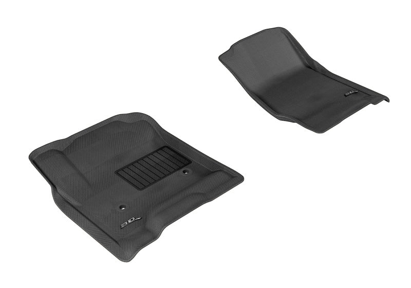 3D MAXpider Kagu Front Floor Mats for 2014-2020 Chevrolet Silverado 1500