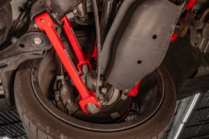 UMI Performance 2540-R Suspension Trailing Arm Red for 2016-2024 Camaro