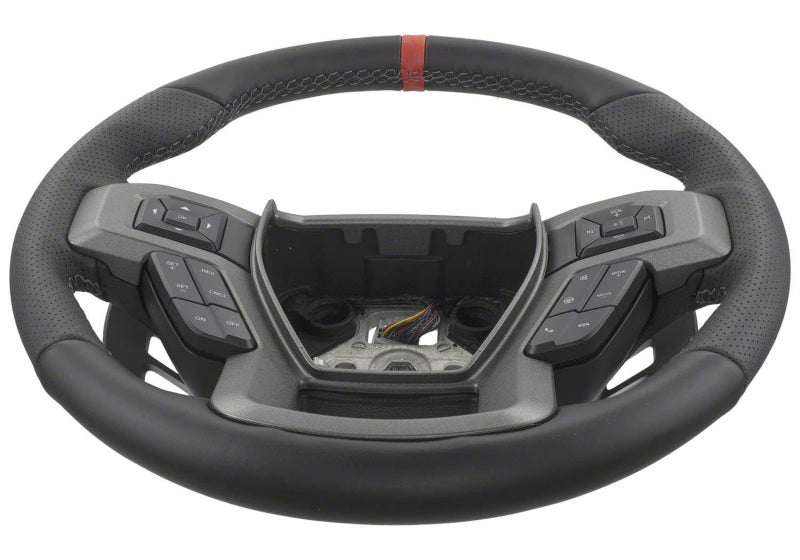 Ford Racing for 2015-2018 F-150 Raptor Performance Steering Wheel Kit - Red Sightline