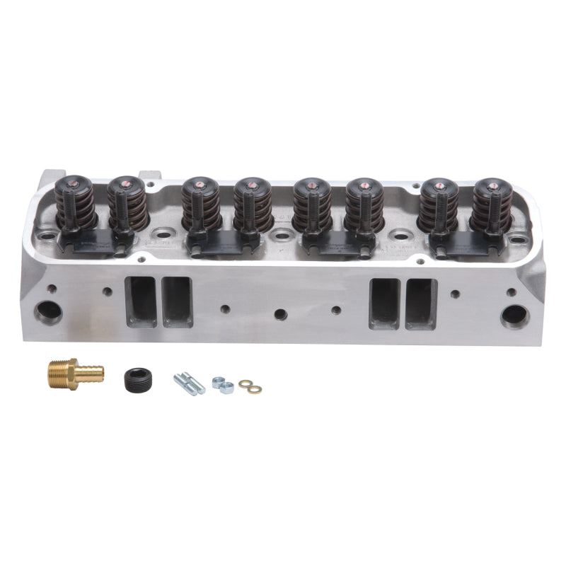 Edelbrock 61525 Cylinder Head Performer RPM CNC Pontiac 1962-1969 455 CI V8 87 cc Combustion Chamber