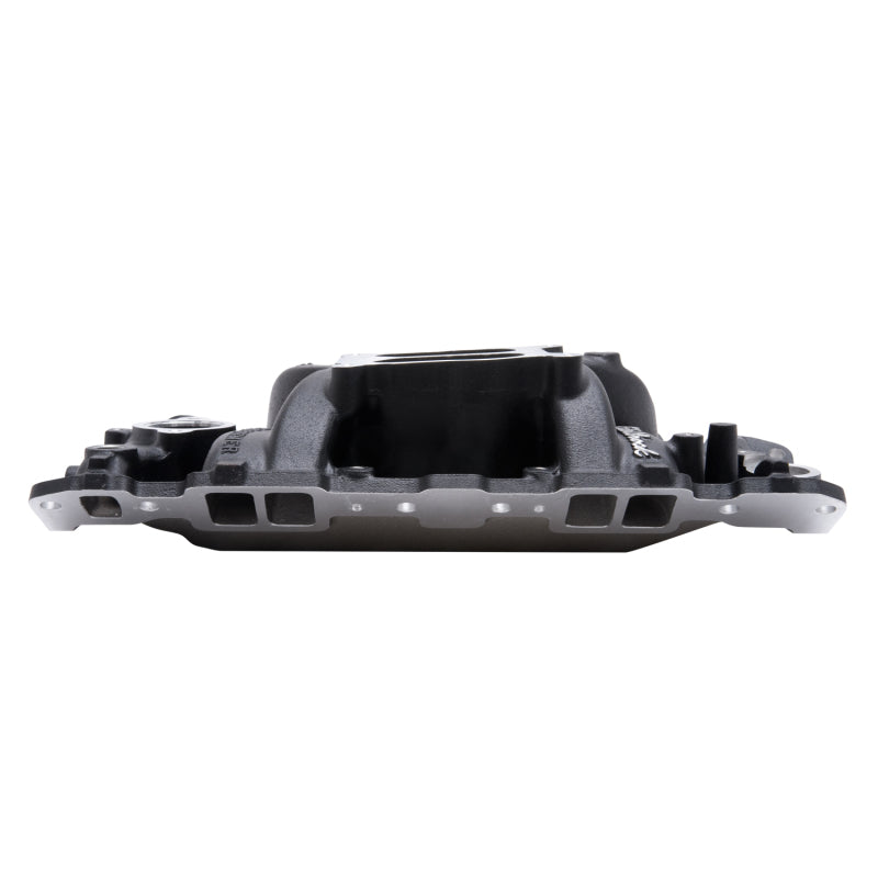 Edelbrock 26013 Manifold SBC Performer Air Gap Black