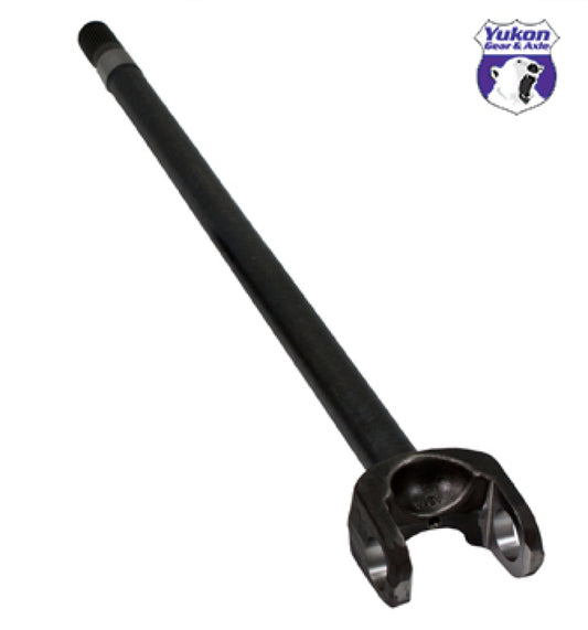 Yukon Gear & Axle YA W38875 4340CM Right Hand Repl Inner Axle For Dana 30 / 84-90 XJ / 97+ TJ / Uses 5-760X