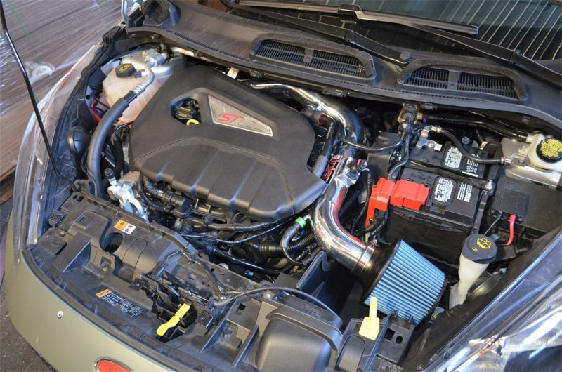 Injen 14 Ford Fiesta ST 1.6L Turbo 4Cyl Polished Short Ram Intake w/MR Tech - #SP9016P