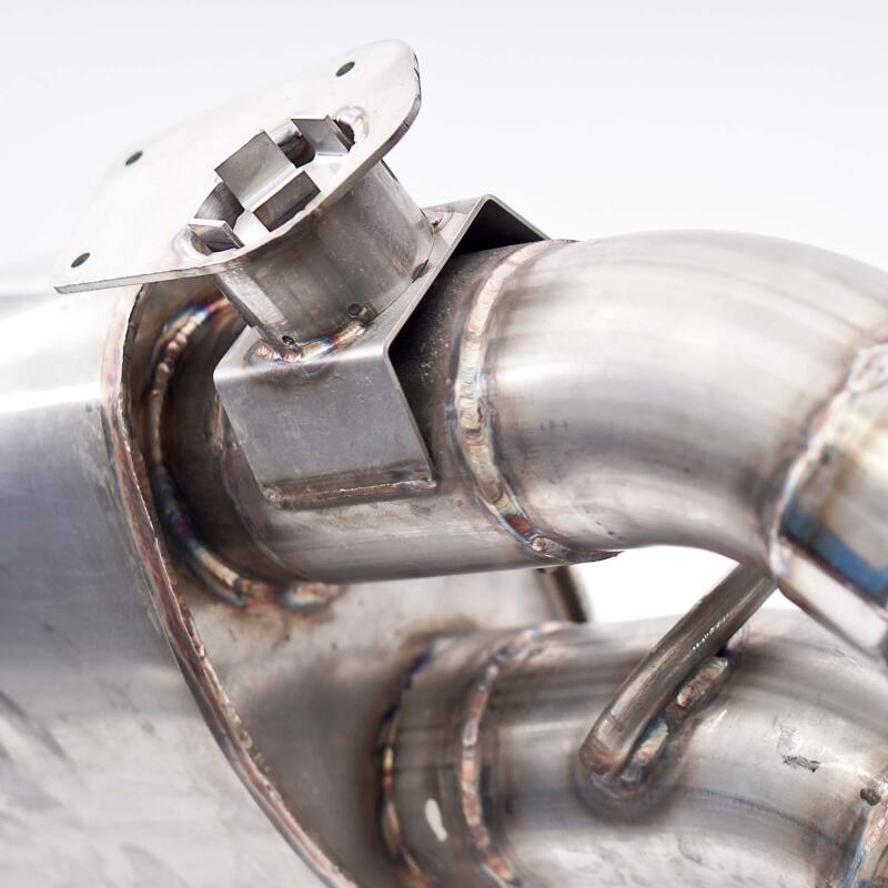 Stainless Works for 2016-2024 Chevrolet Camaro SS 3in Redline Axle Back with Valve & 4in Quad Tips