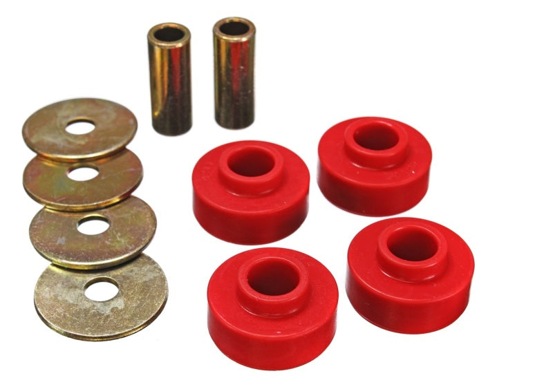 Energy Suspension for 89-97 Ford Thunderbird Red Diff Carrier Bushings 4.1126R