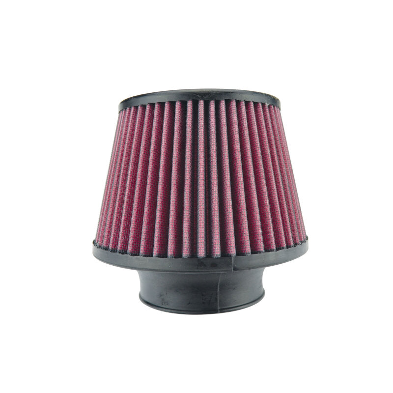 Injen High Performance Air Filter - 3.50 Black Filter 6 Base / 5 Tall / 5 Top - #X-1015-BR