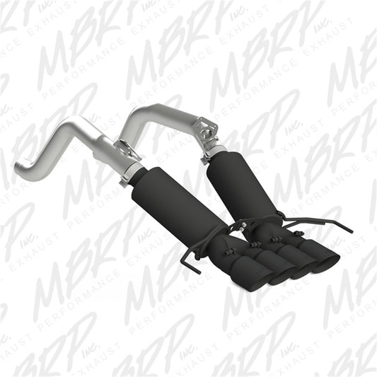 MBRP S7030BLK Cat-Back Exhaust System - 2014-2019 Chevrolet Corvette | Black Coated