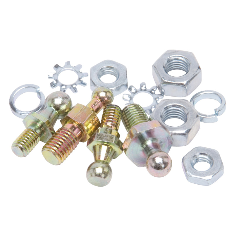 Edelbrock 12413 Carburetor Throttle Ball Assortment Holley Service Parts Pack of 4