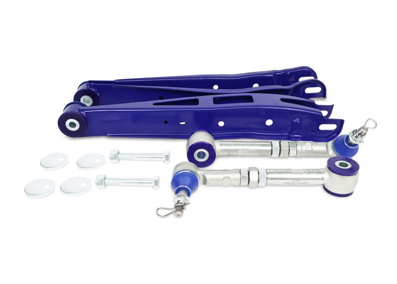 SuperPro Camber Adjustable Rear Lower Control Arm & HD Adjustable Toe Arm Set