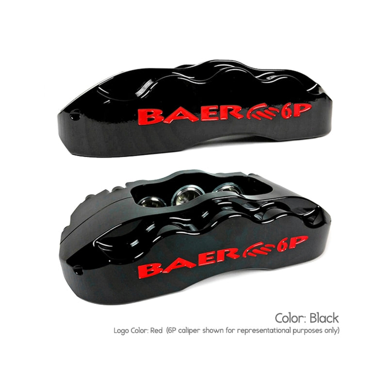 Baer Brakes 64-68 Chevrolet Chevy II 13in SS4+ Rear SDZ Brake Kit - Black