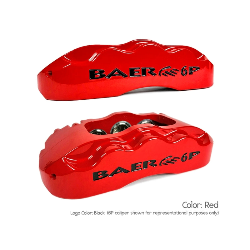 Baer Brakes Rear Ends w/ Ford 9in Torino Bearing Housing Ends 12in SS4 Rear SDZ Brake Kit - Red — (5x5.00"BC)