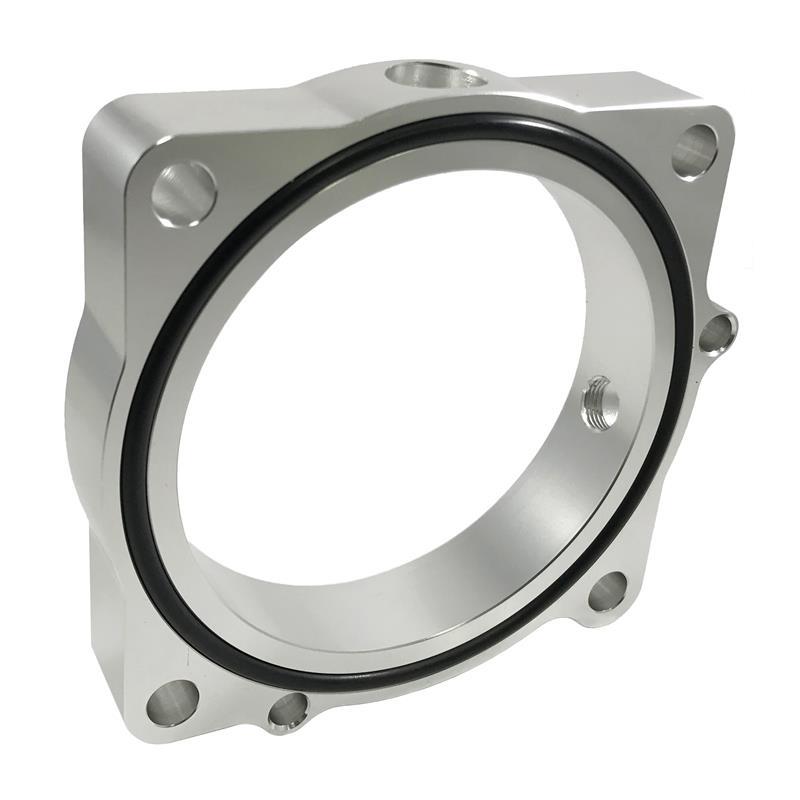 Torque Solution Throttle Body Spacer (Red): 13+ Hyundai Genesis 2.0T